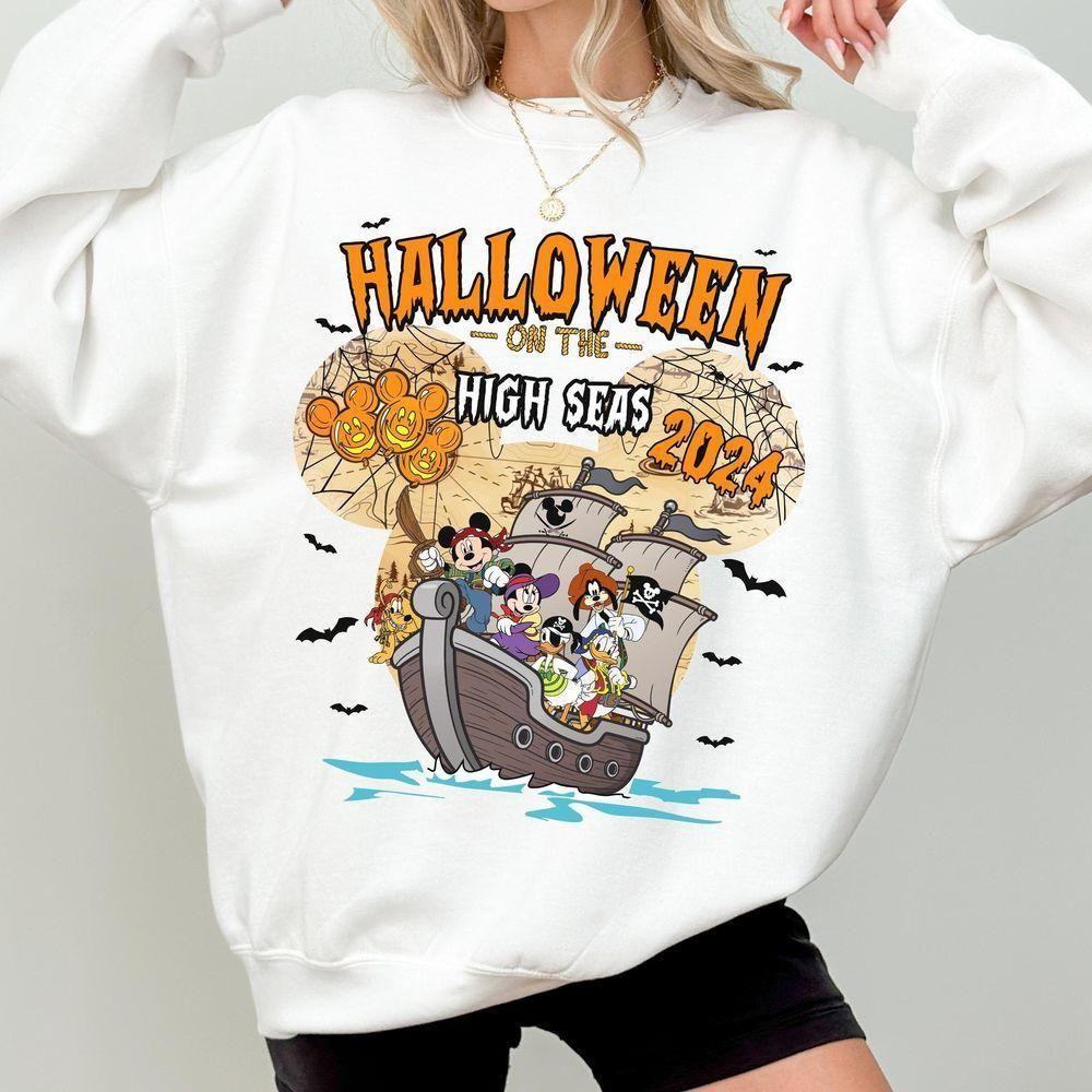 Mickey And Friends Halloween On The High Seas Cruise Line Disney Vuitino Apparel